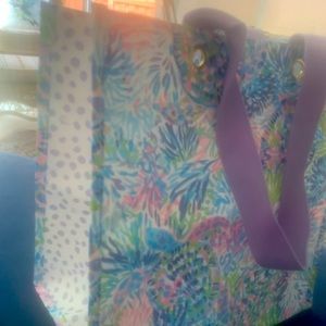 Lilly Pulitzer shopping bag